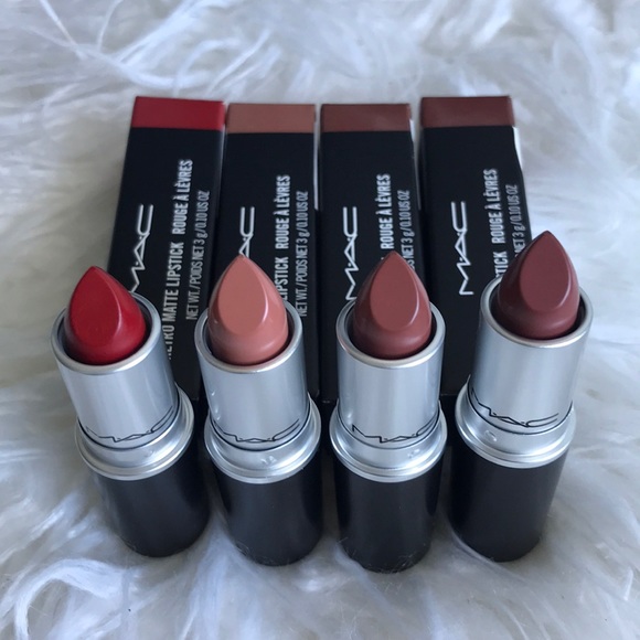 Mac Lipstick Bundle Nwb Nwt